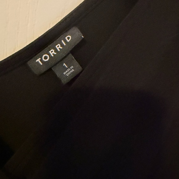 Torrid Black Maxi Wrap Dress - Picture 3 of 3